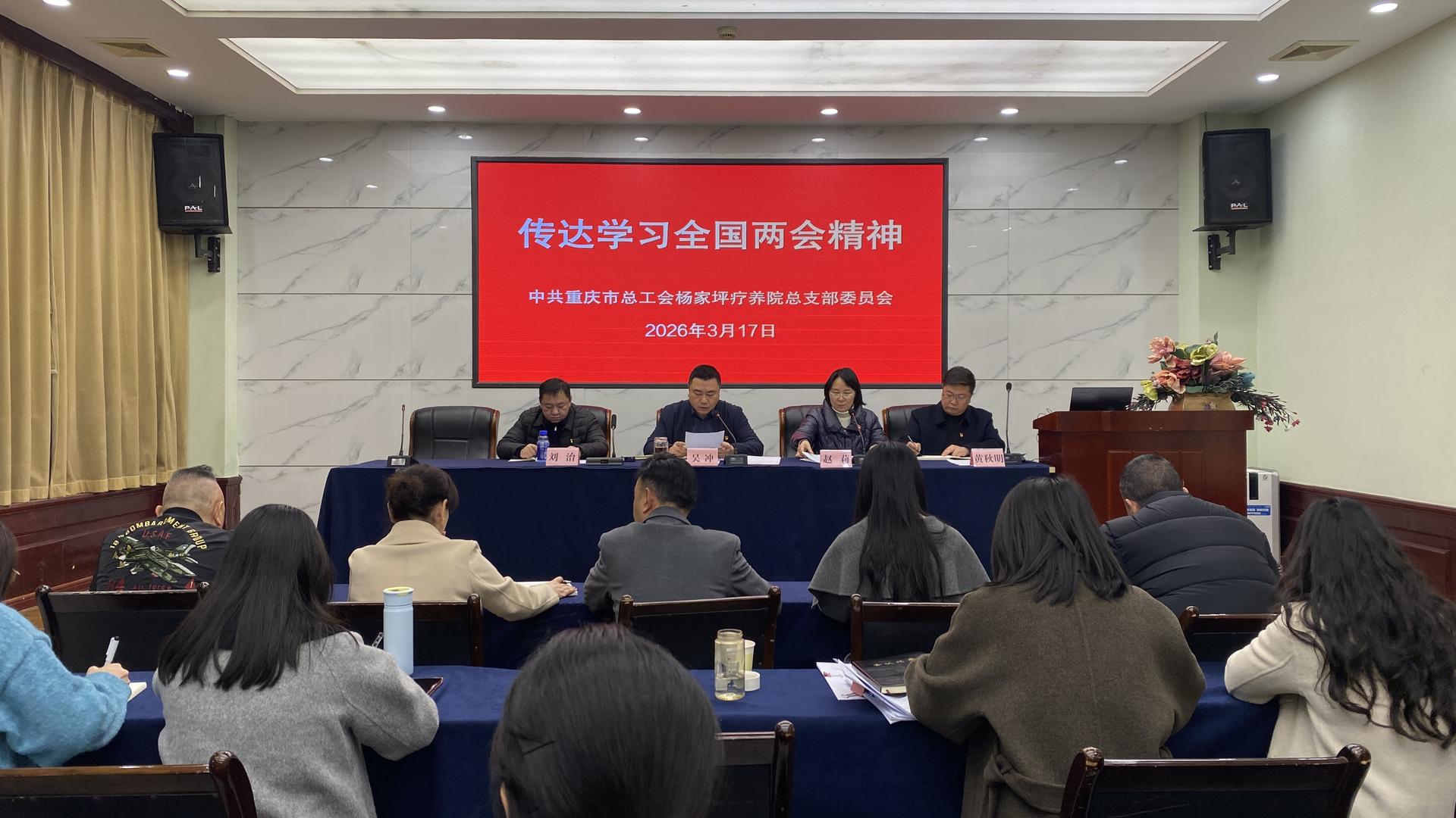 2026.3.17传达学习全国两会精神